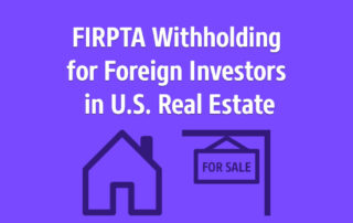 FIRPTA Withholding