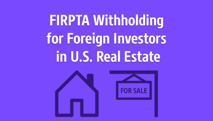 FIRPTA Withholding